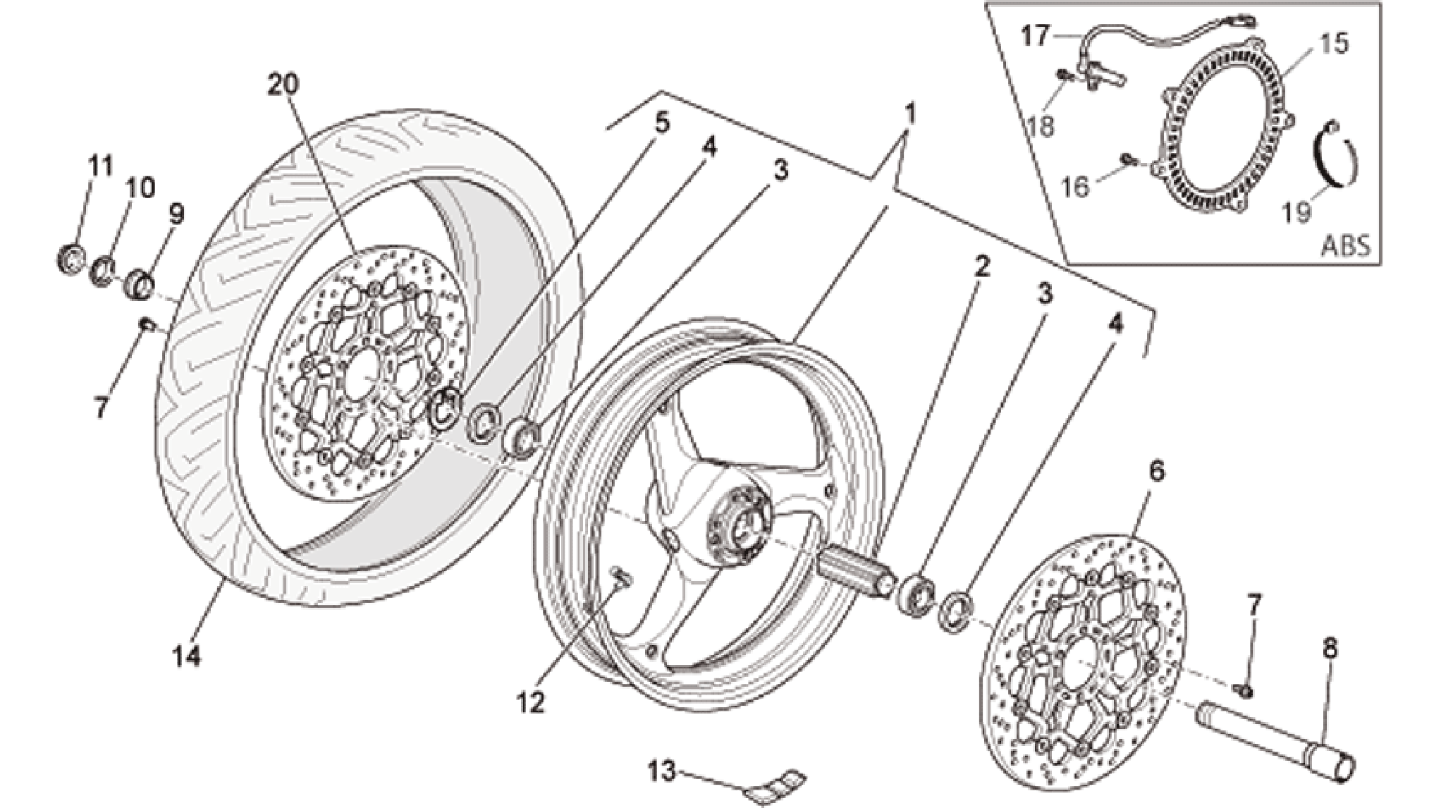 Front wheel