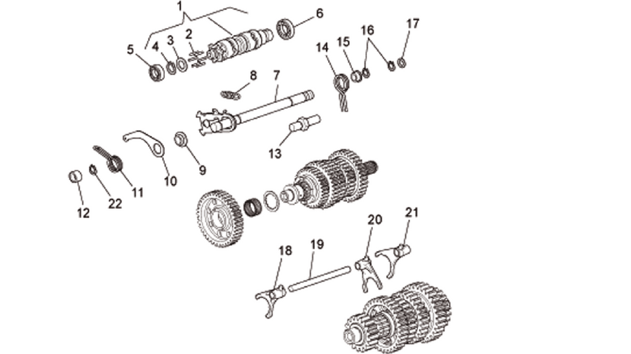 Gear box selector