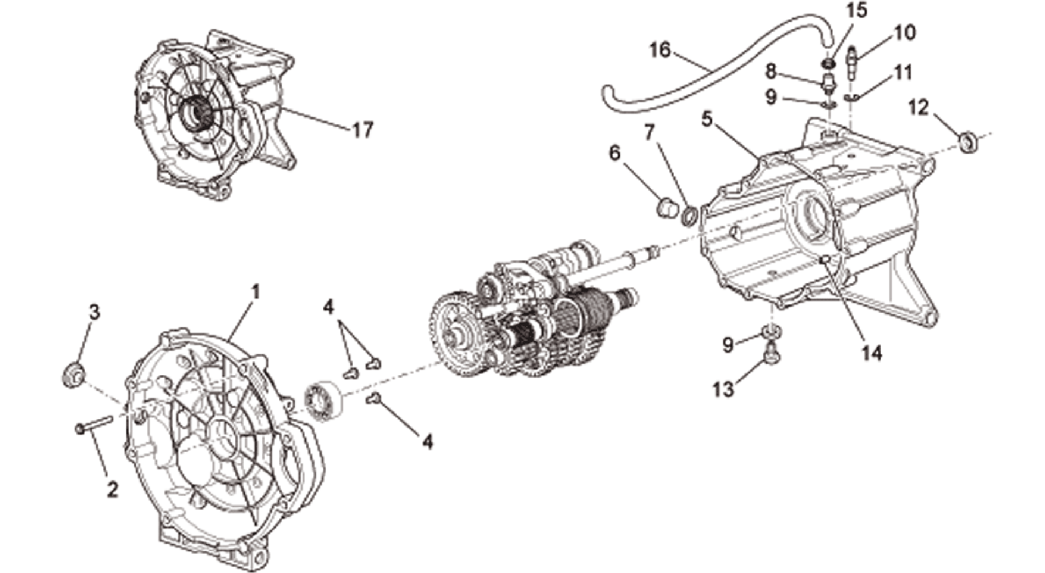 Transmission cage