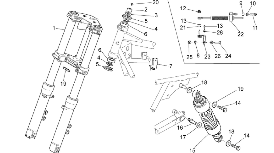 F.fork-R.shock absorber