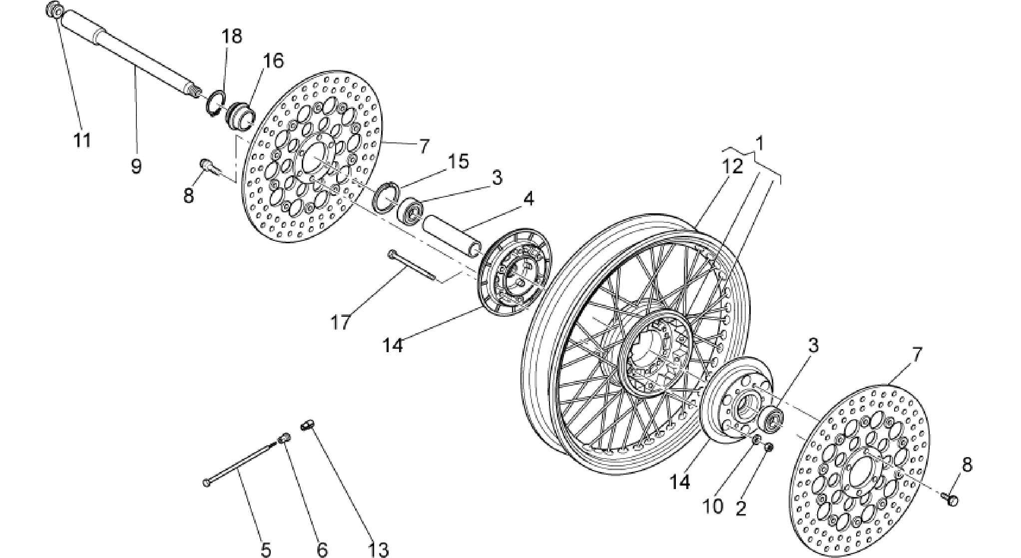 Front wheel