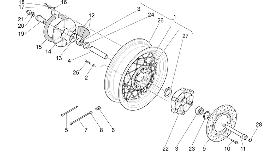 Rear wheel