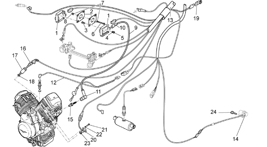 Central electrical system