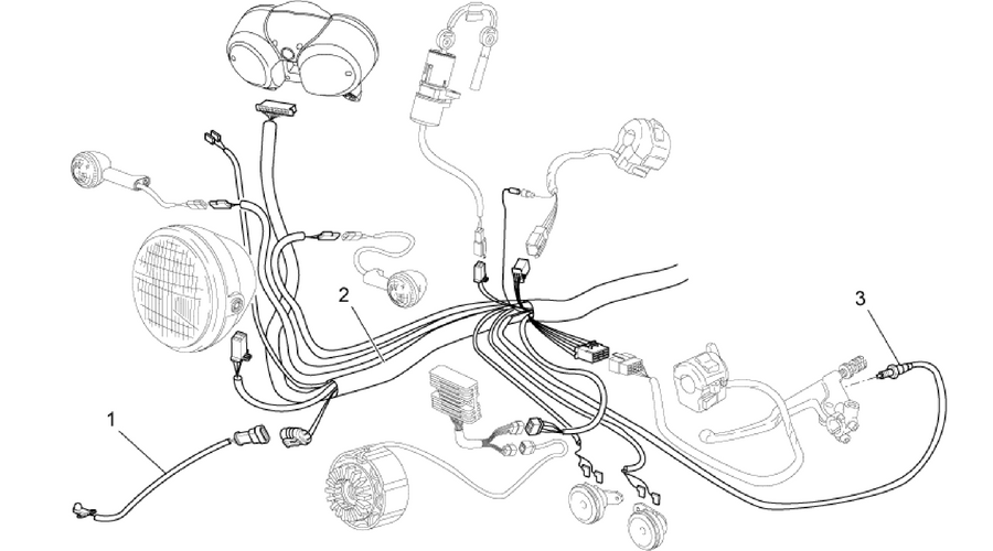 Front electrical system