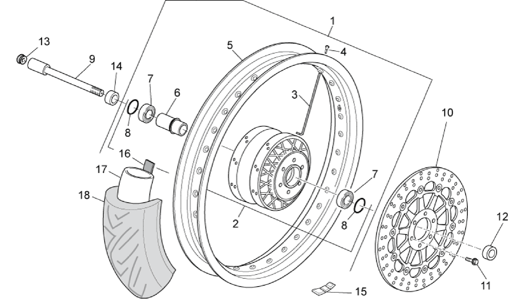 Front wheel