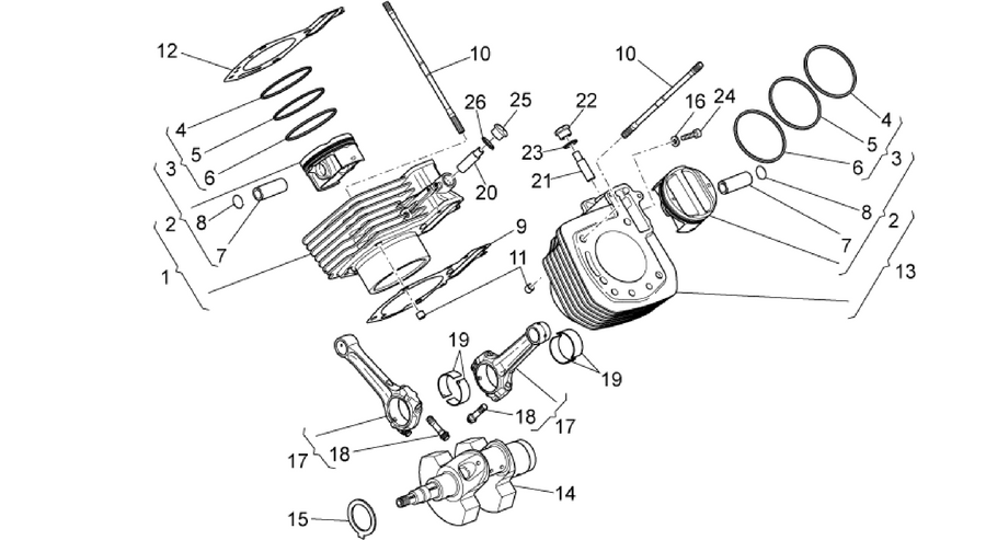 Drive shaft - Cylinder