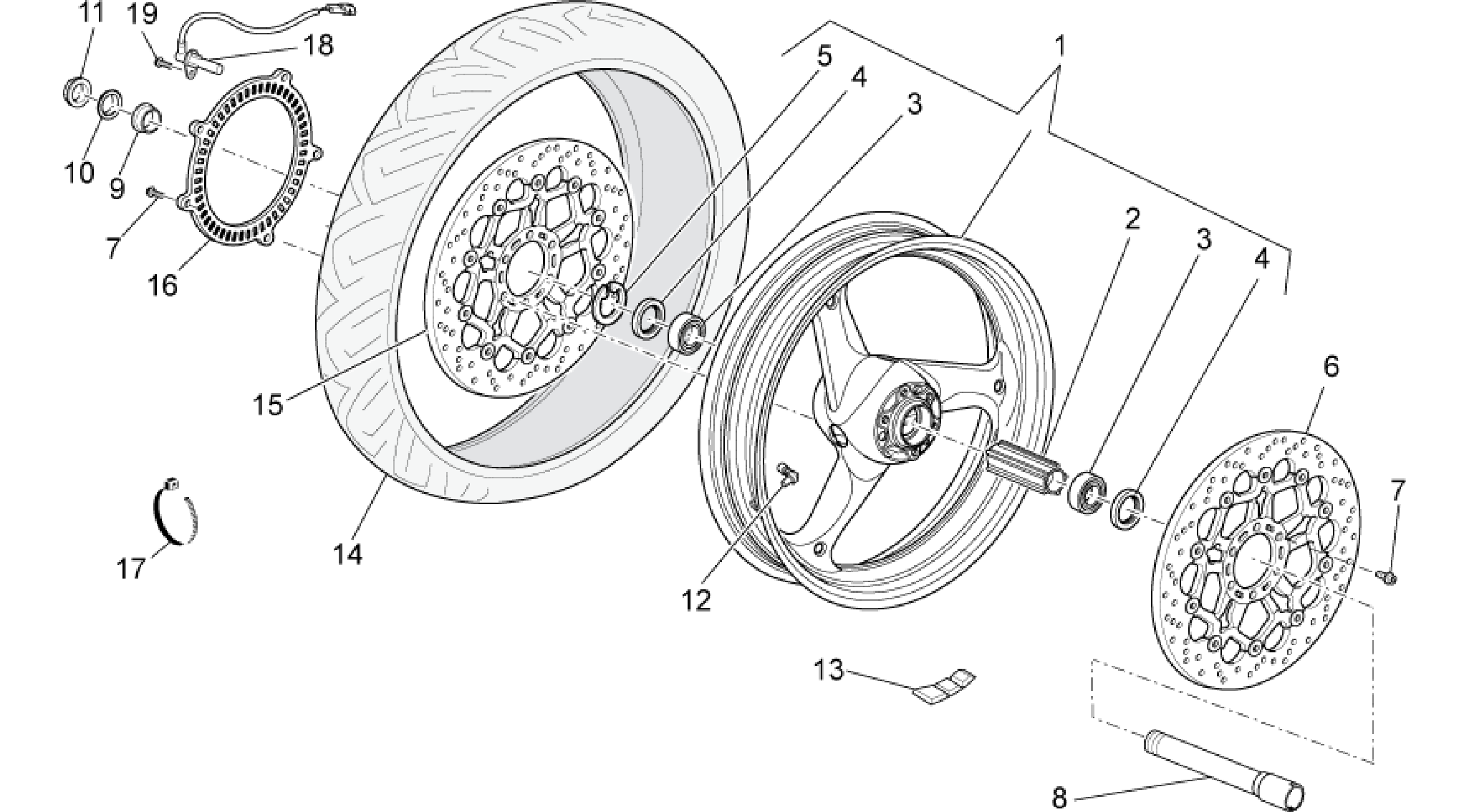 Front wheel