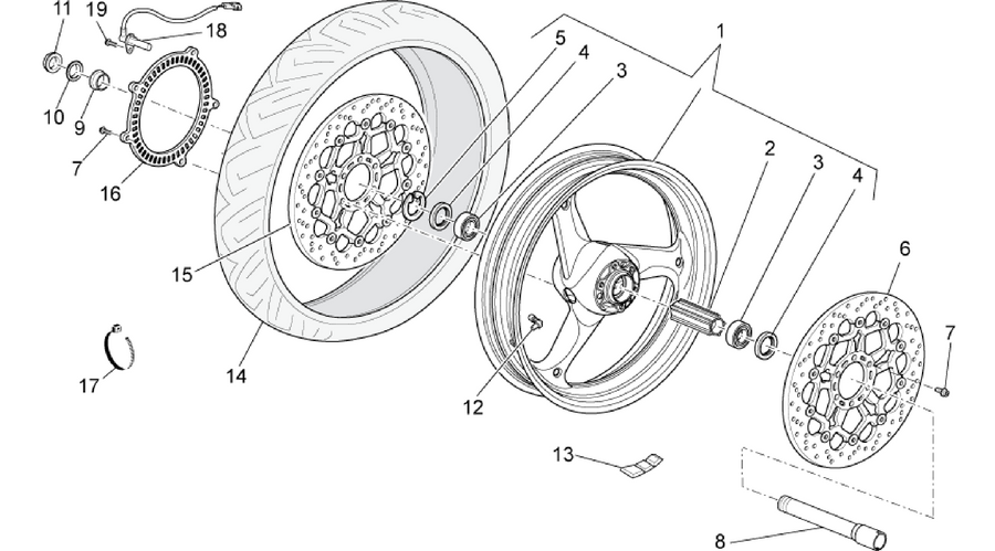 Front wheel