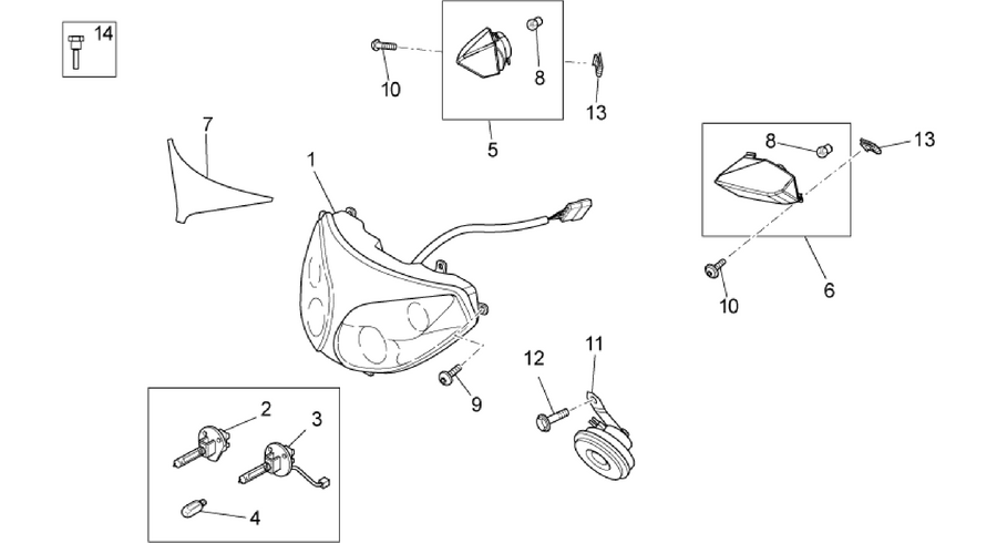 Headlight/Horn