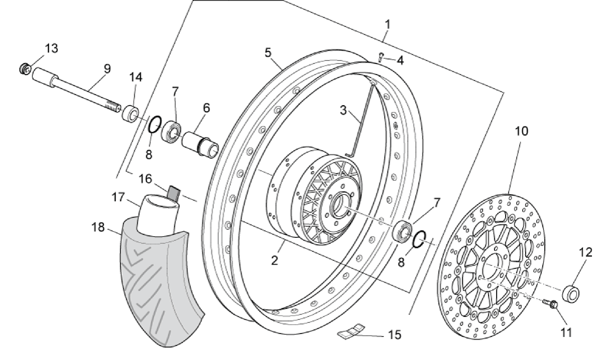 Front wheel