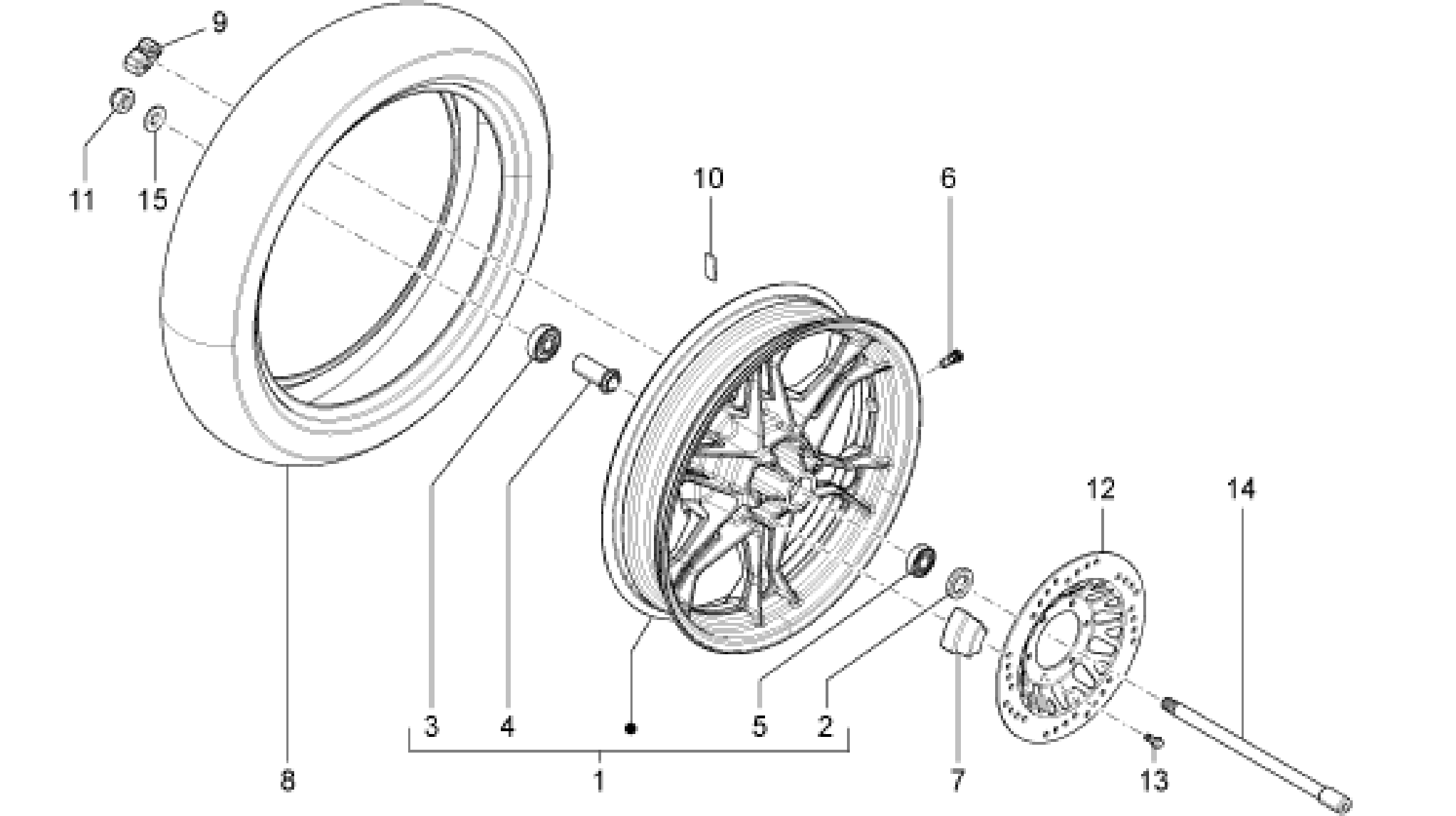 Rear wheel II