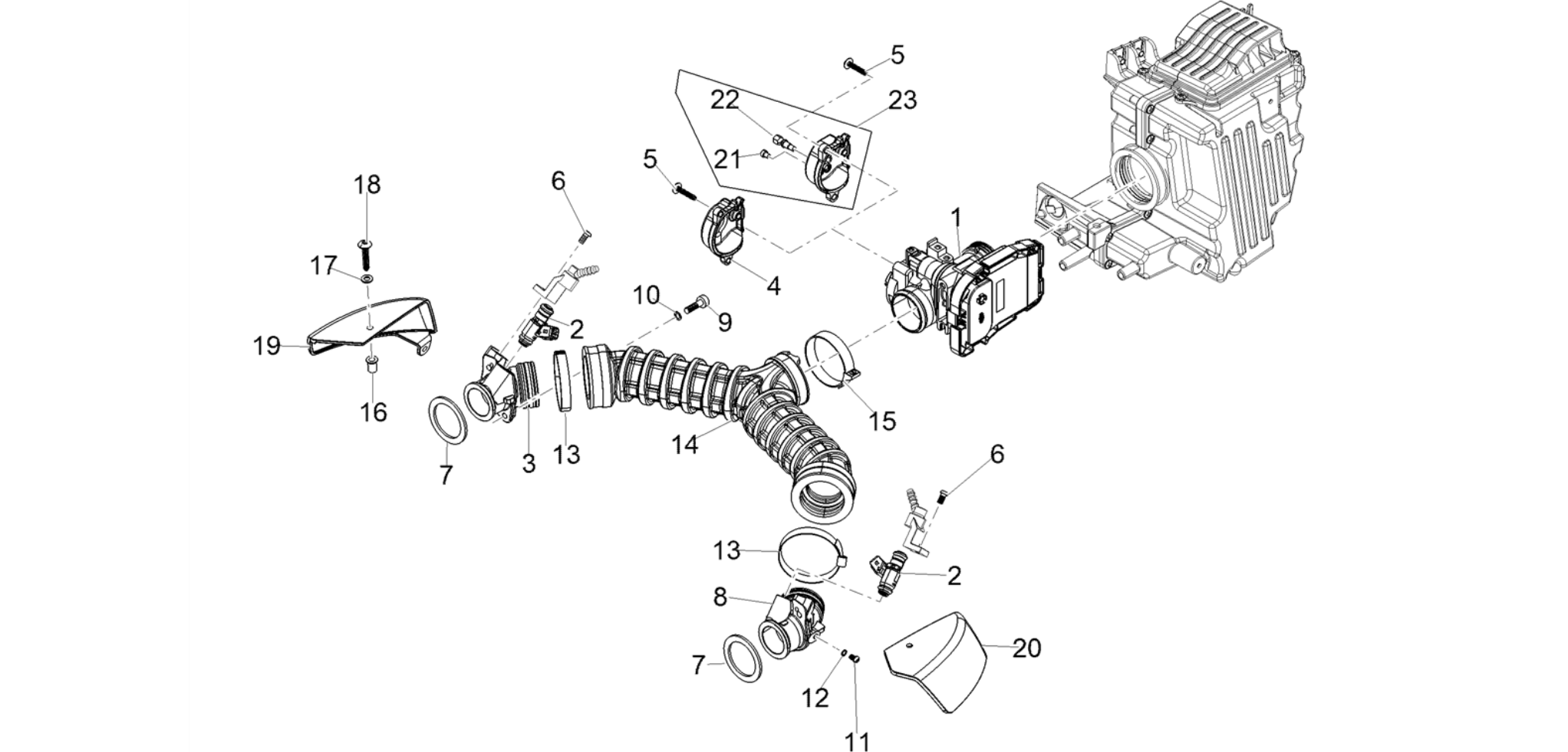 Throttle body