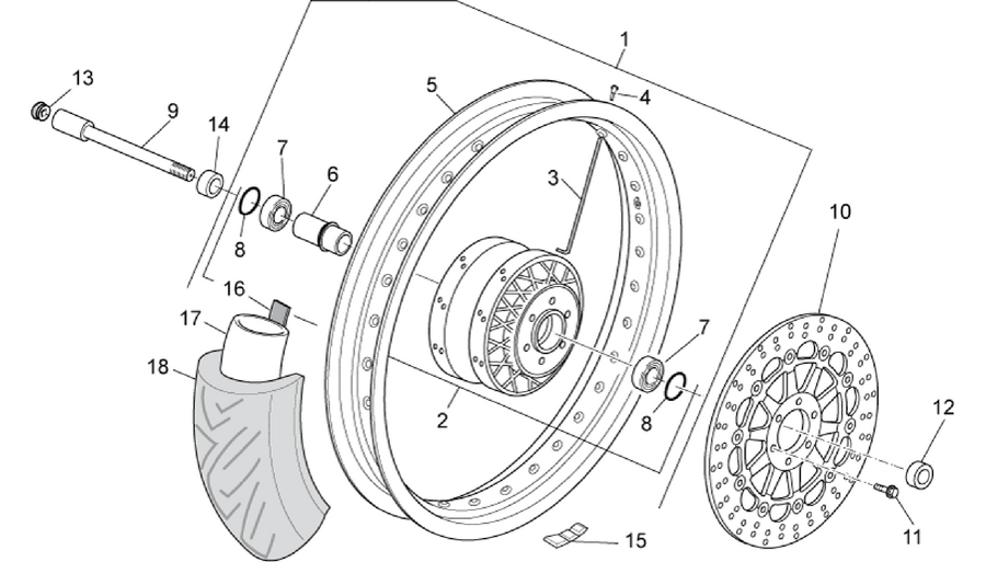 Front wheel