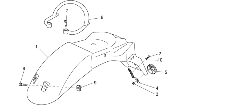 Rear body II- Plate holder