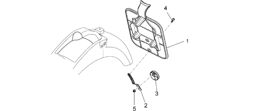 Rear body II- Plate holder
