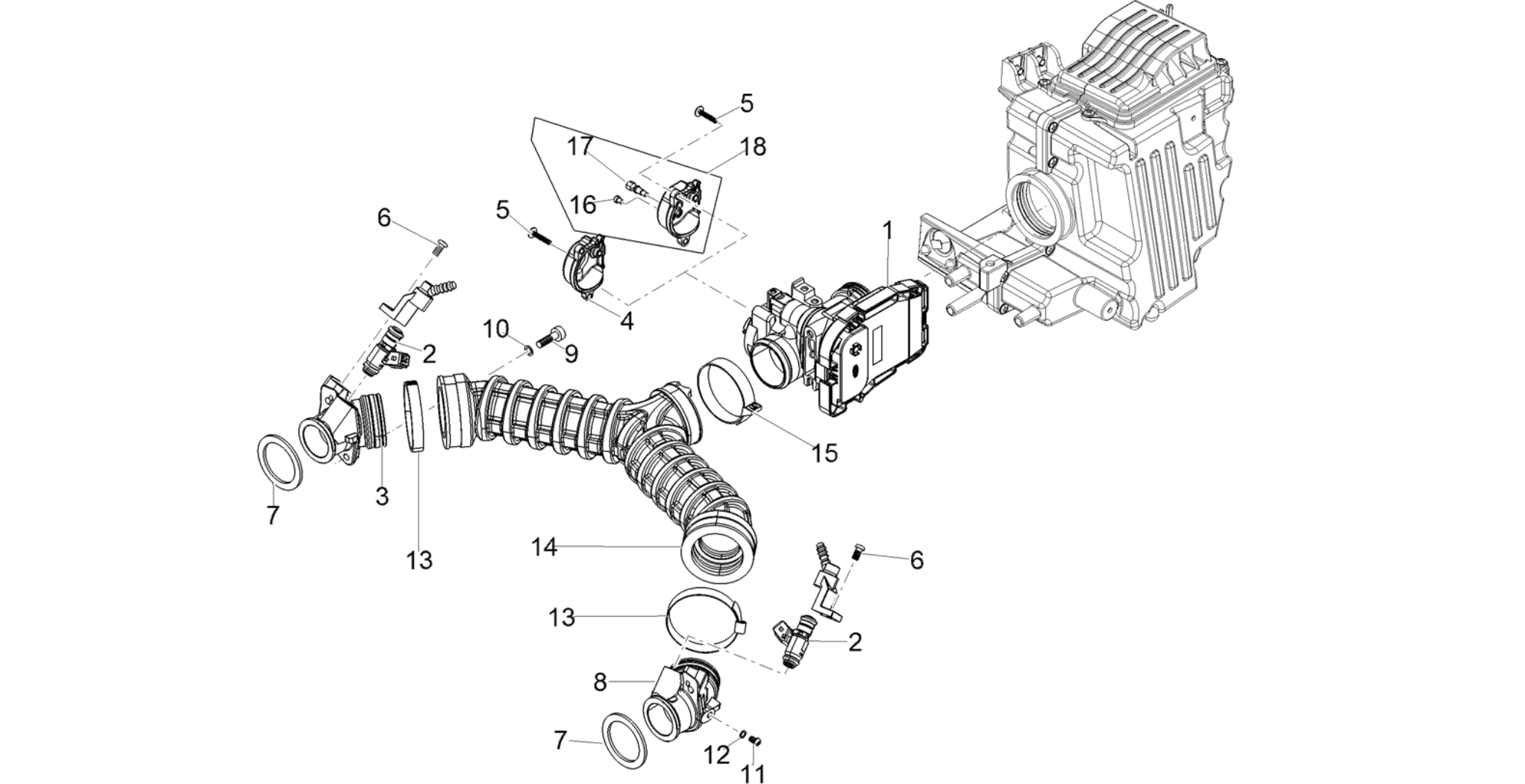 Throttle body