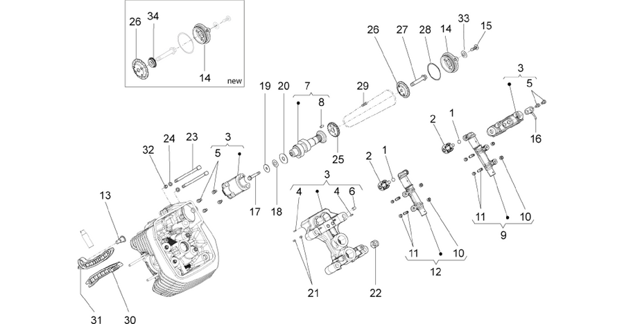 LH cylinder timing system I