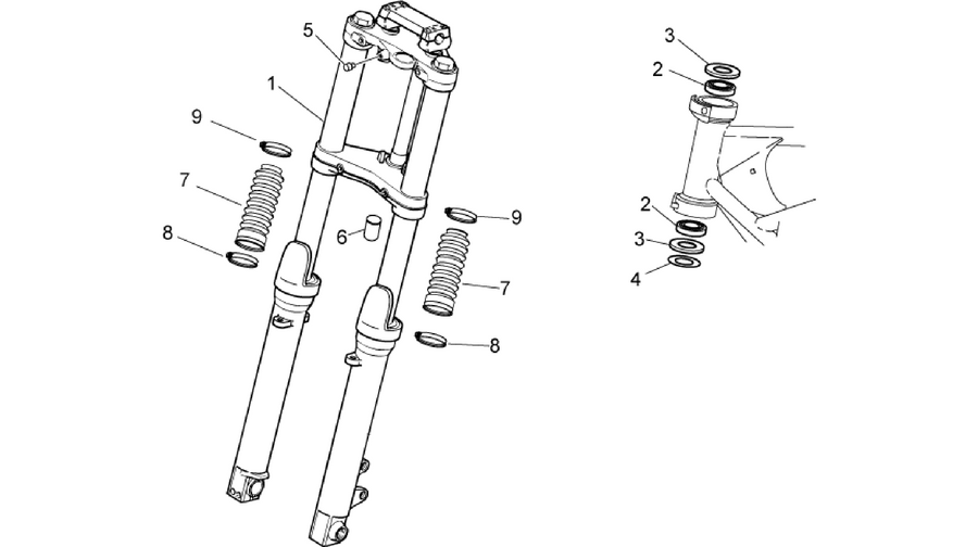 Front fork I