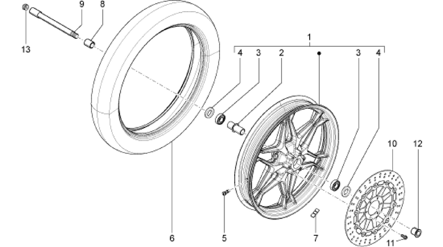 Front wheel II