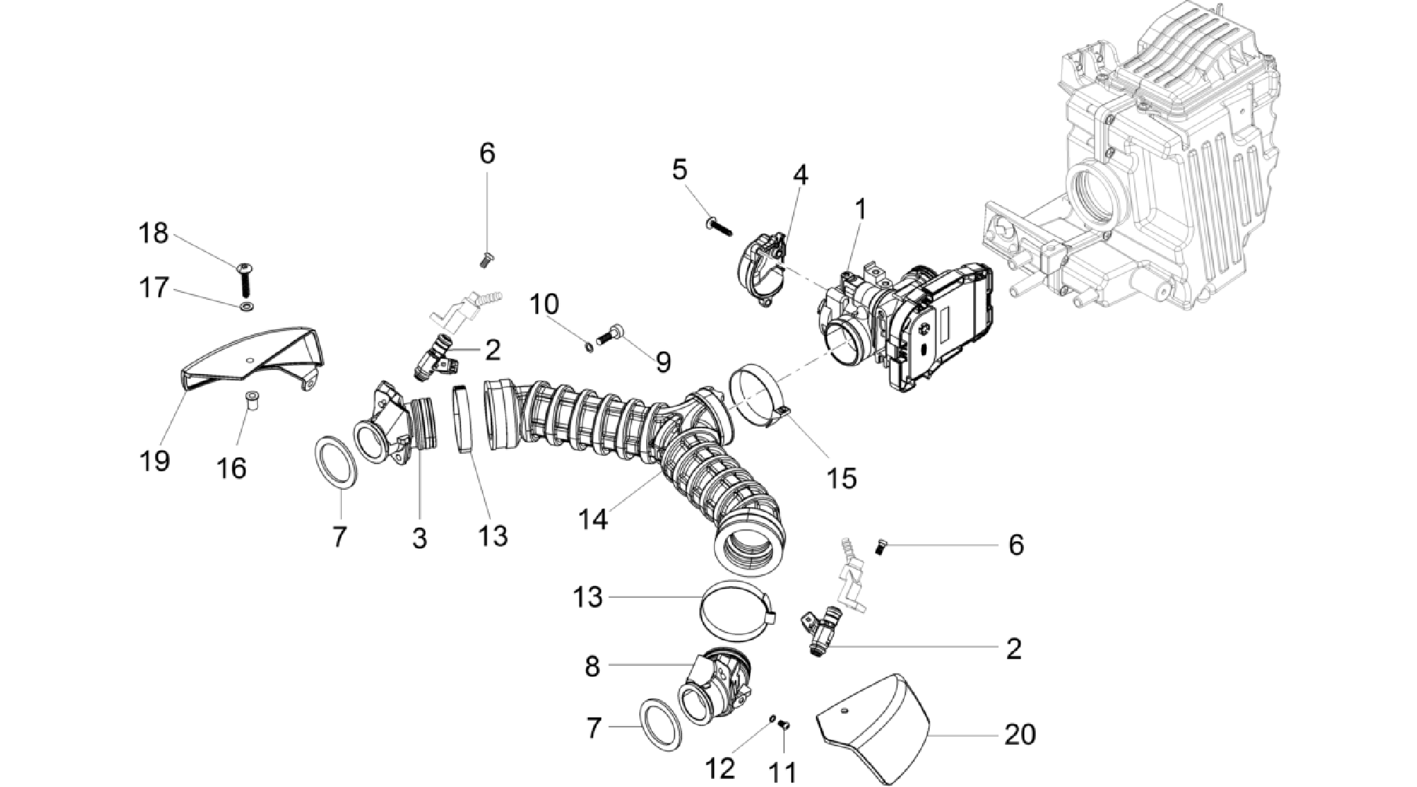 Throttle body