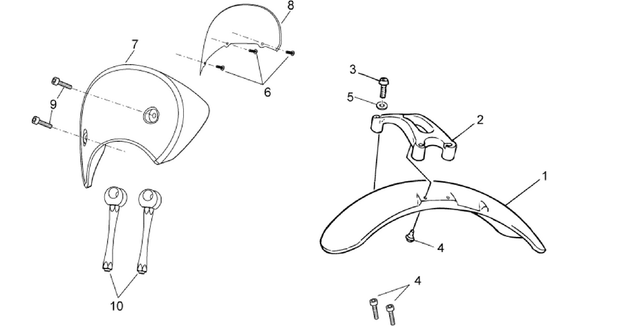 Front body - Front mudguard