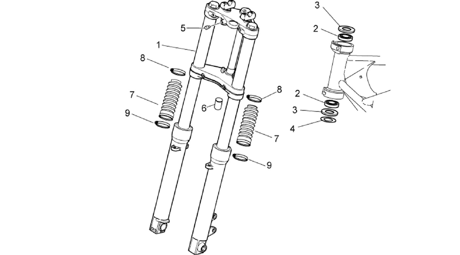 Front fork I