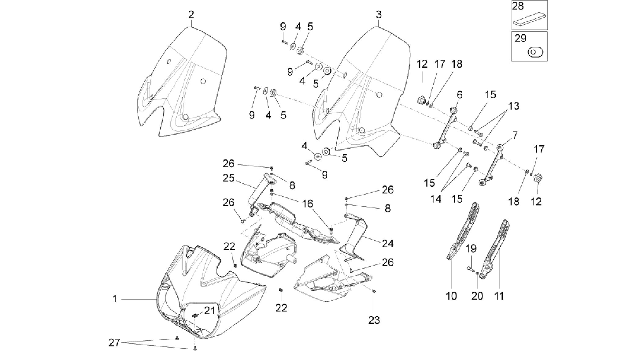 Front body - Front fairing