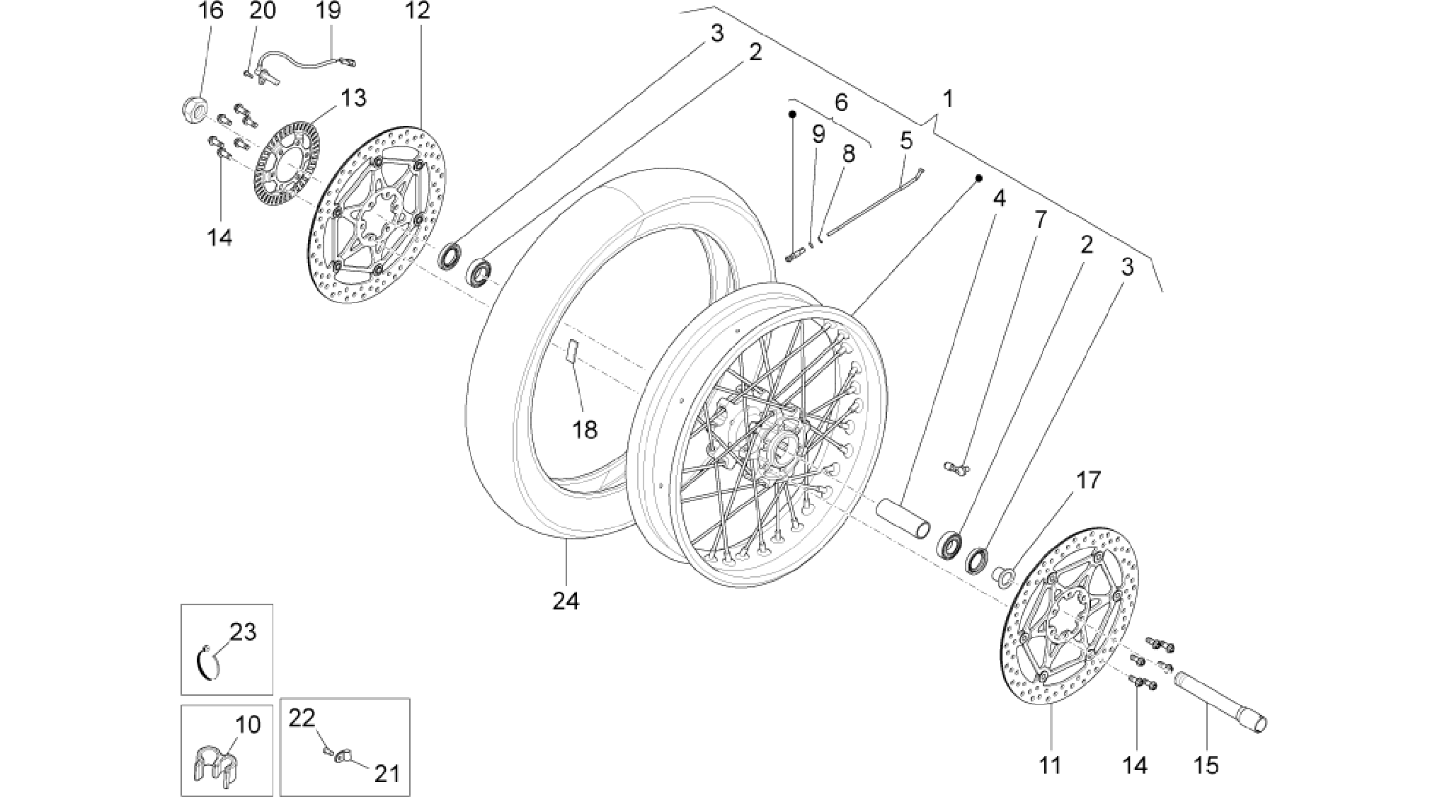 Front wheel