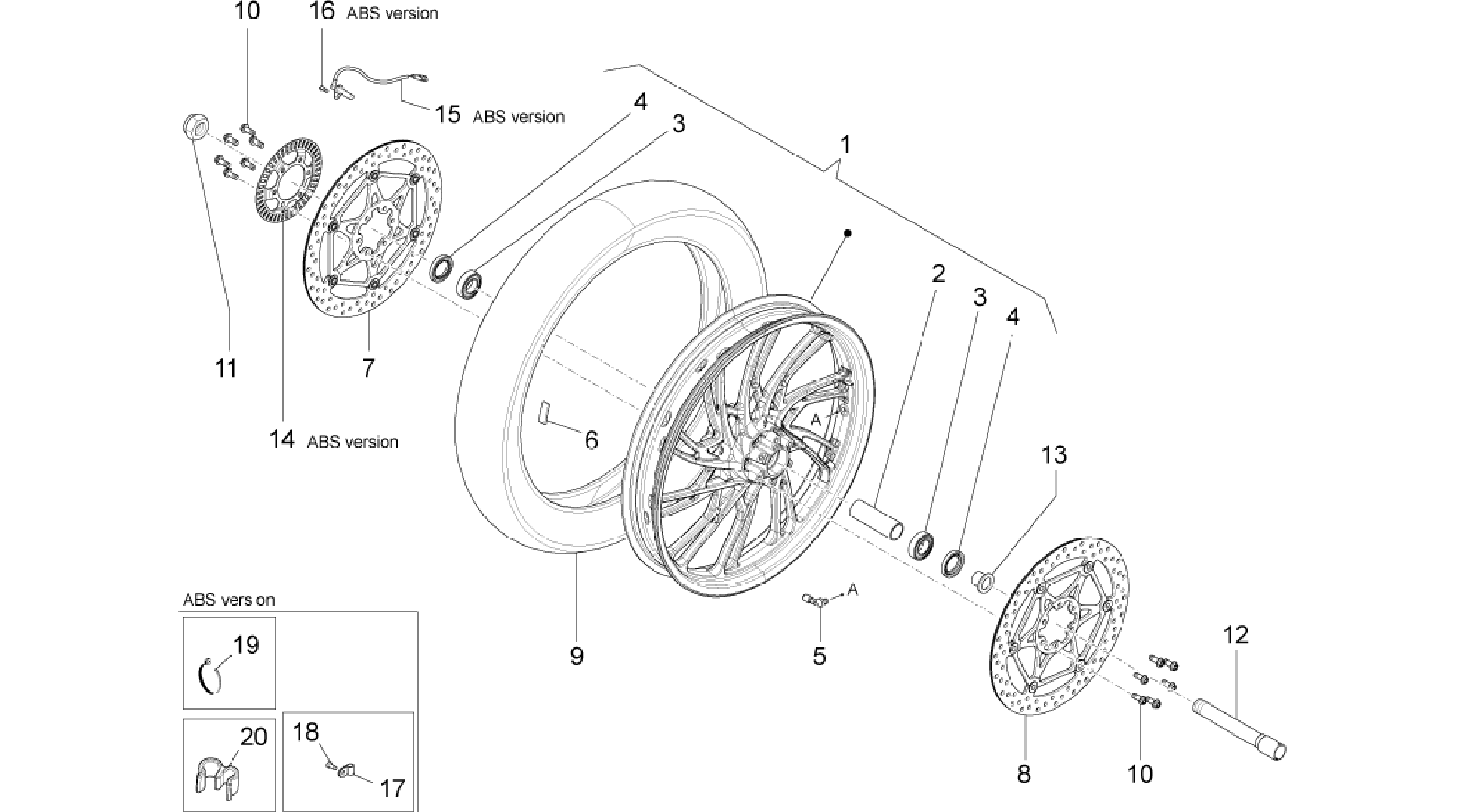 Front wheel II