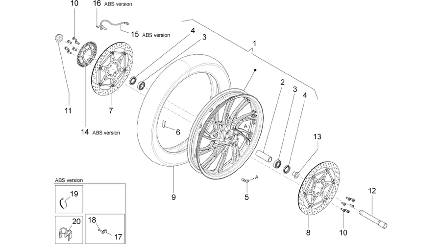Front wheel II