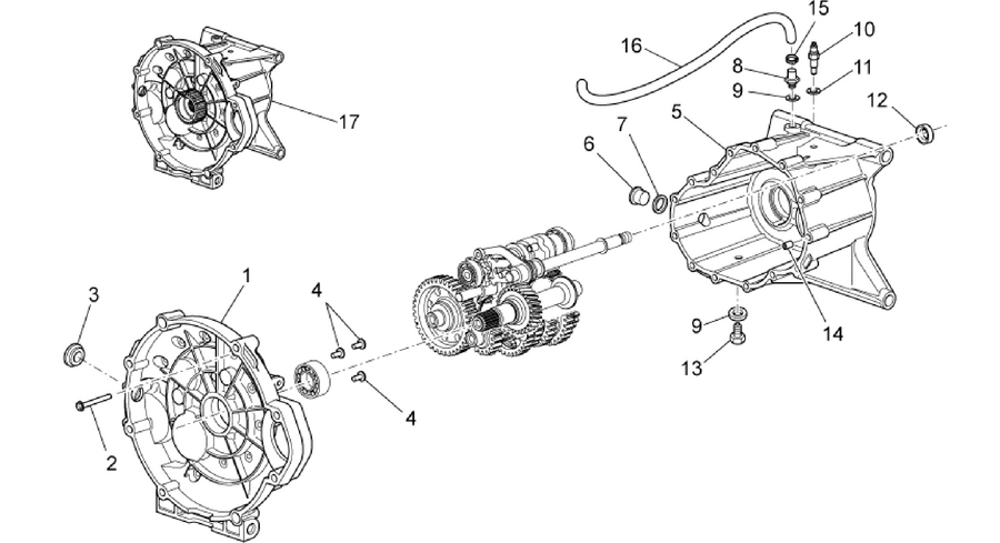 Gearbox housing