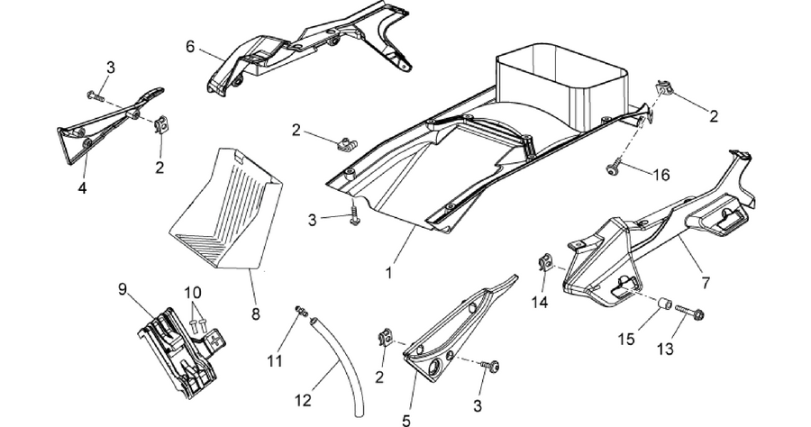 Rear body I