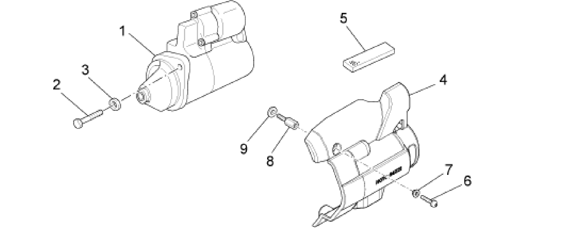 Starter motor
