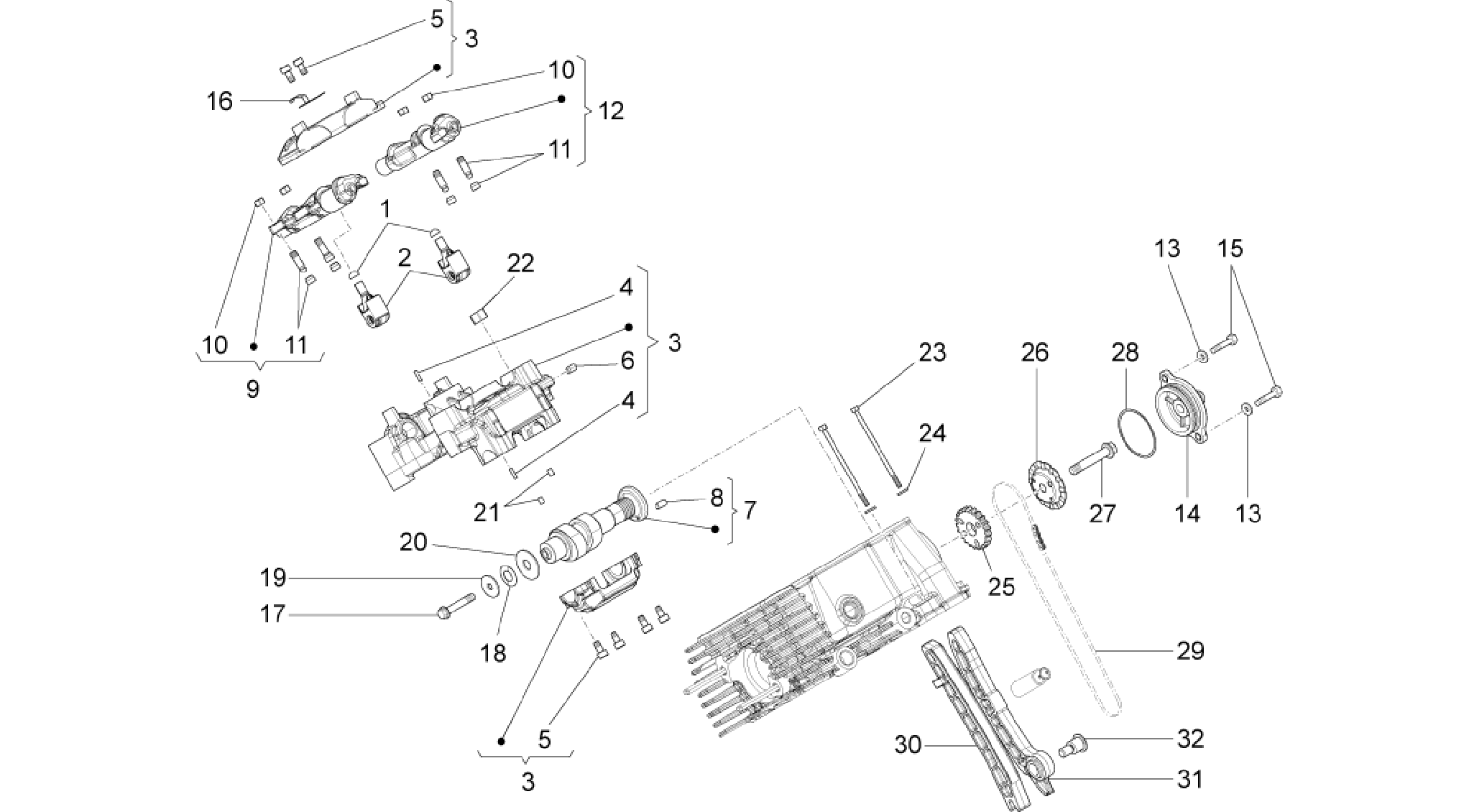 RH cylinder timing system II