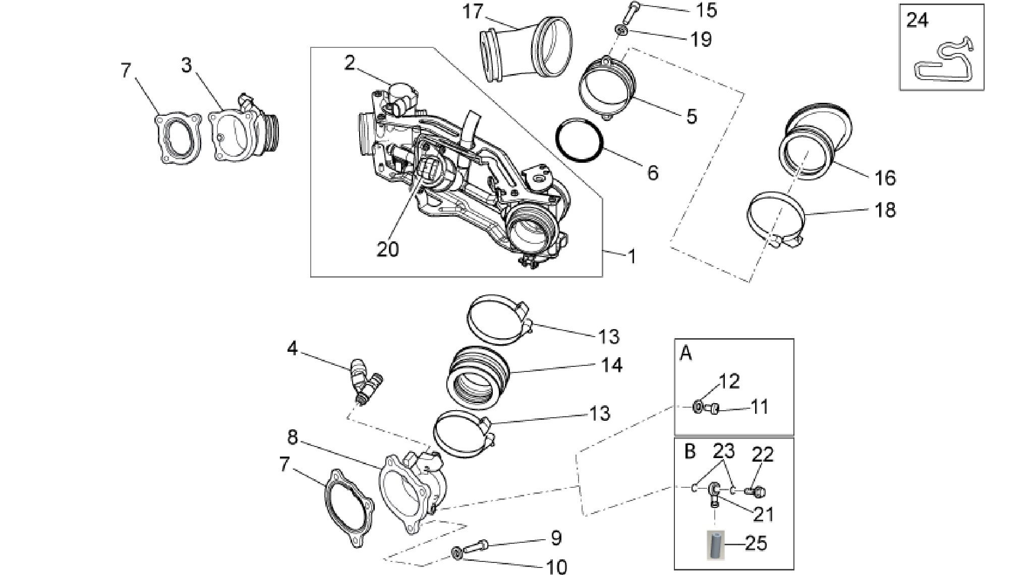 Throttle body