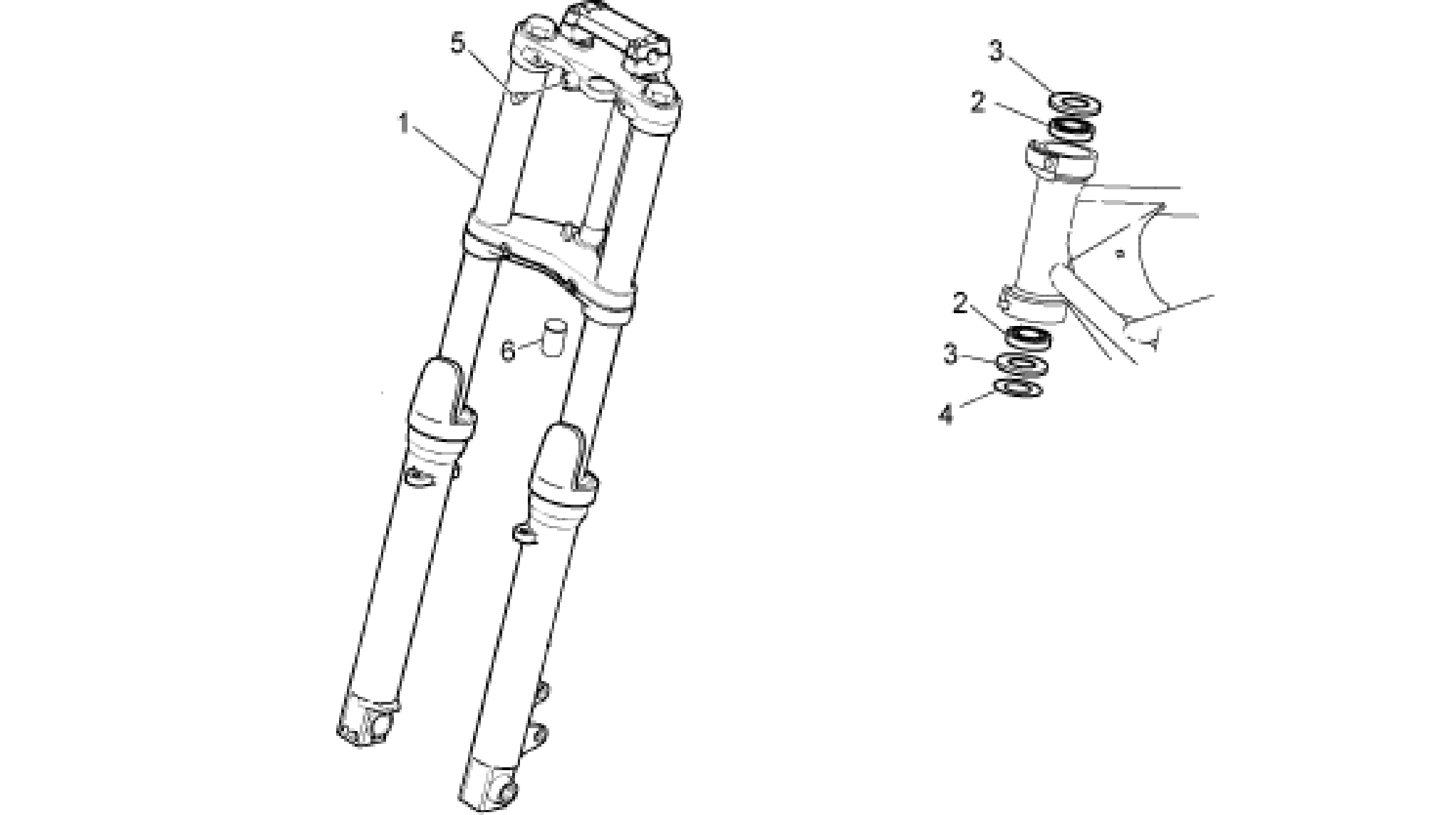 Front fork I