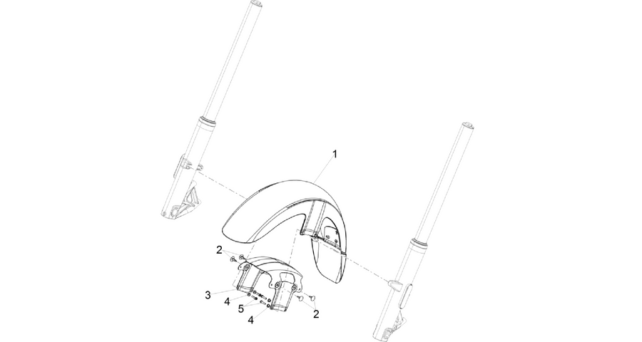 Front mudguard-Pillar