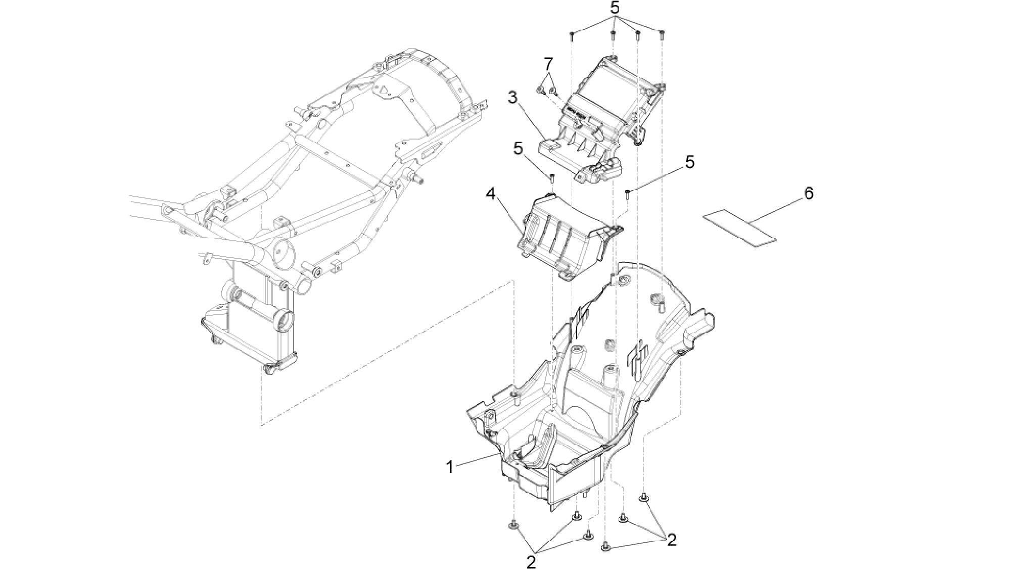 Saddle compartment