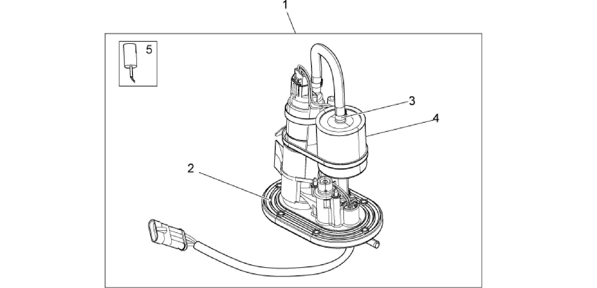 Internal fuel pump