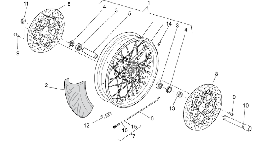 SE Front wheel