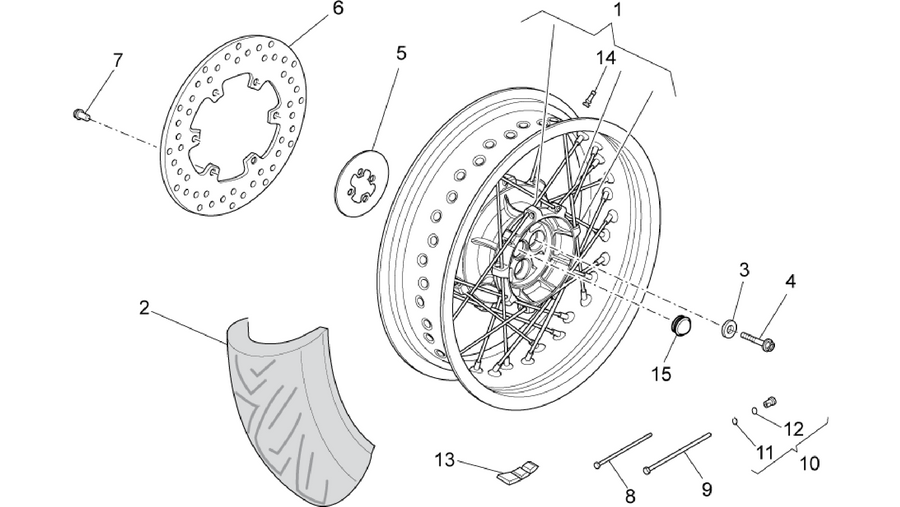 SE Rear wheel