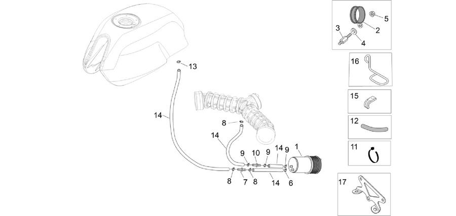 Fuel vapour recover system