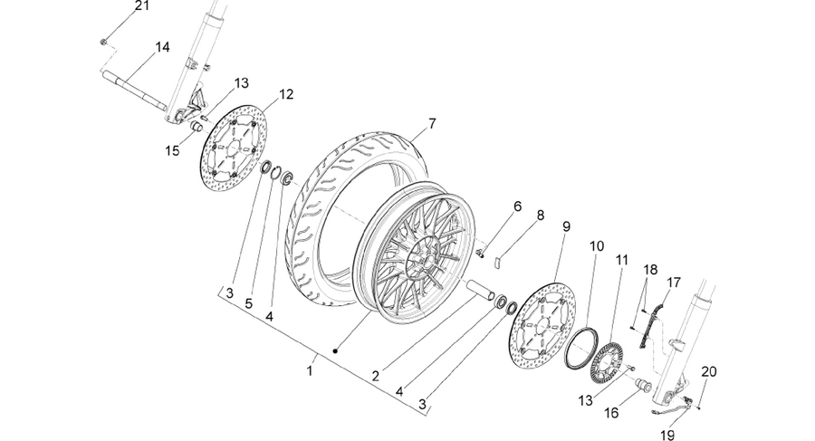 Front wheel