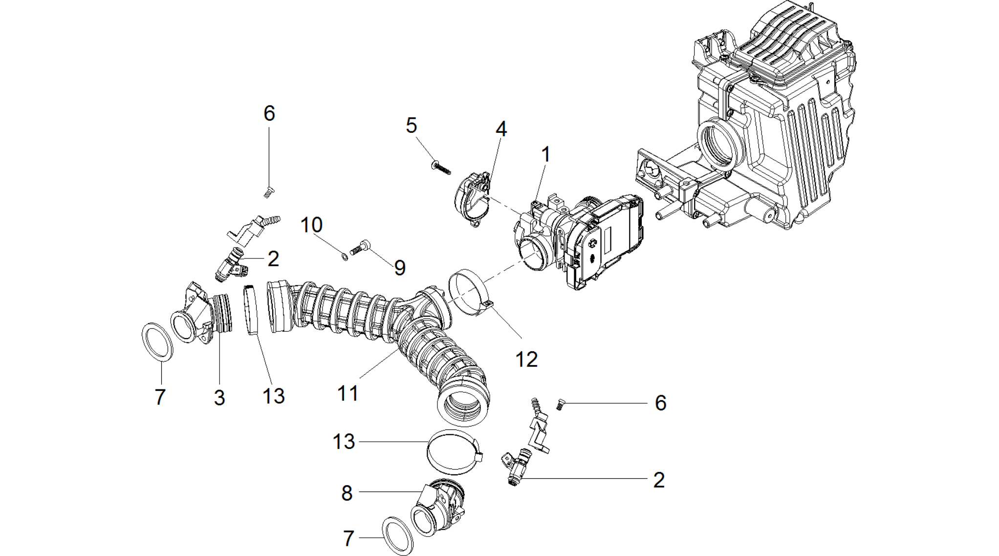 Throttle body