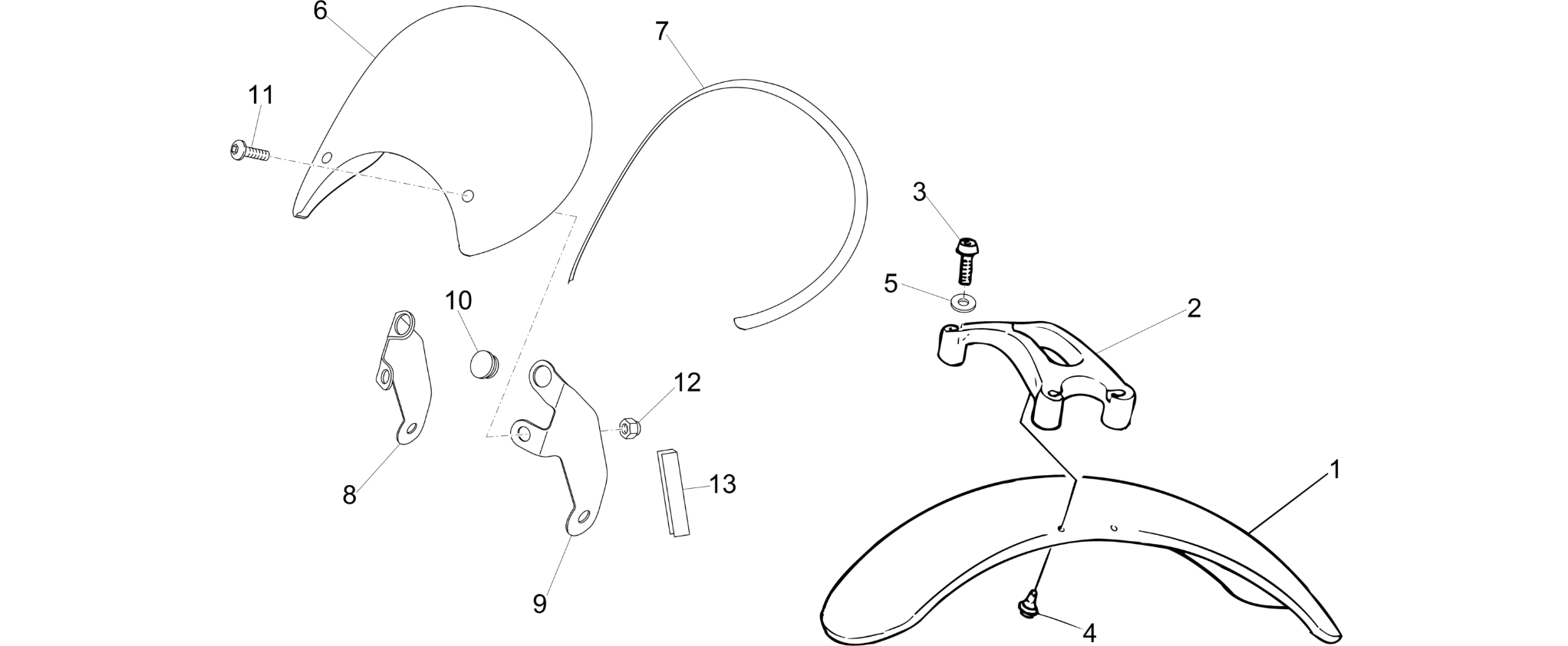 Front body - Front mudguard