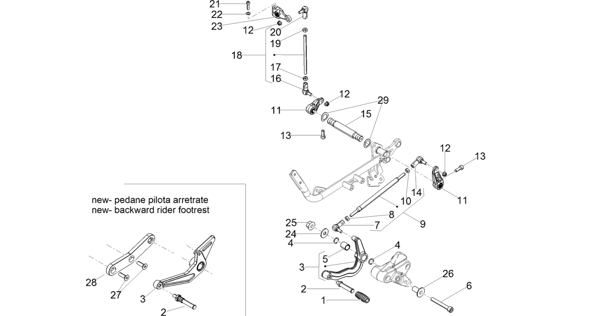 Internal gear selectors