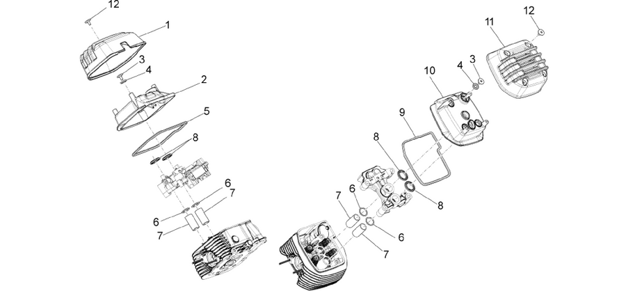 Cylinder head cover