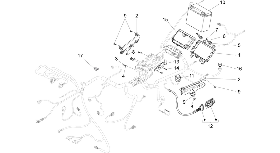 Rear electrical system