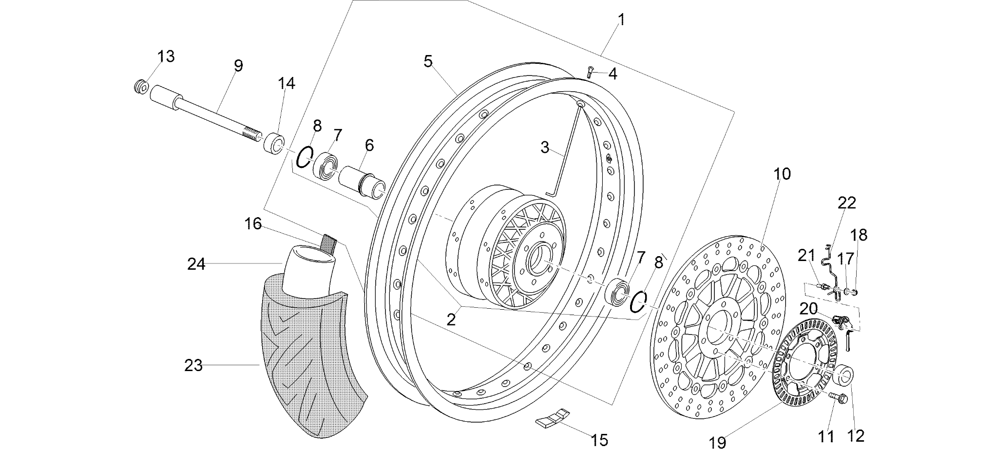Front wheel