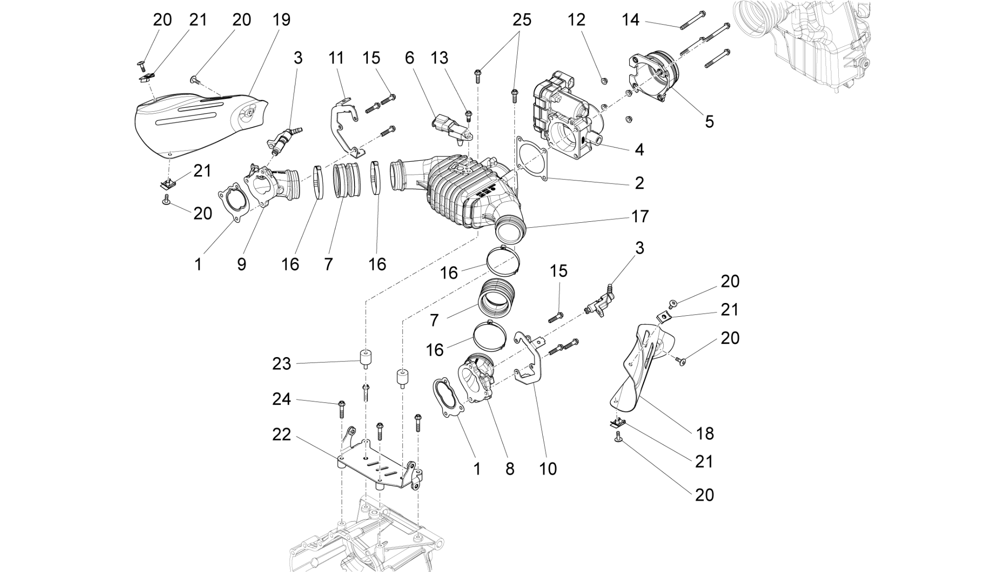 Throttle body
